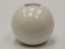 Świecznik ceramiczny kremowy 12x11cm [AZ02317]